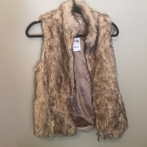Nwt Charlotte Russe Fur Vest | Poshmark